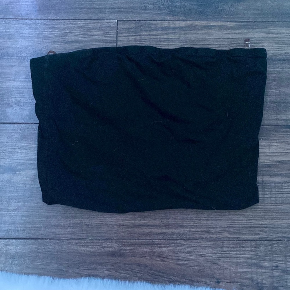 Black tube top